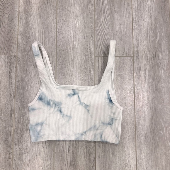 Urban Planet Tops - Urban planet marble crop top tank